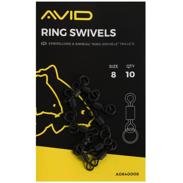 Avid Ring Swivels Size 8