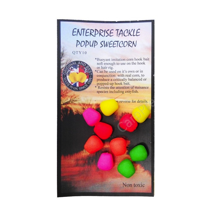 Enterprise Tackle Pop Up Imitation Sweetcorn Mixed Colours