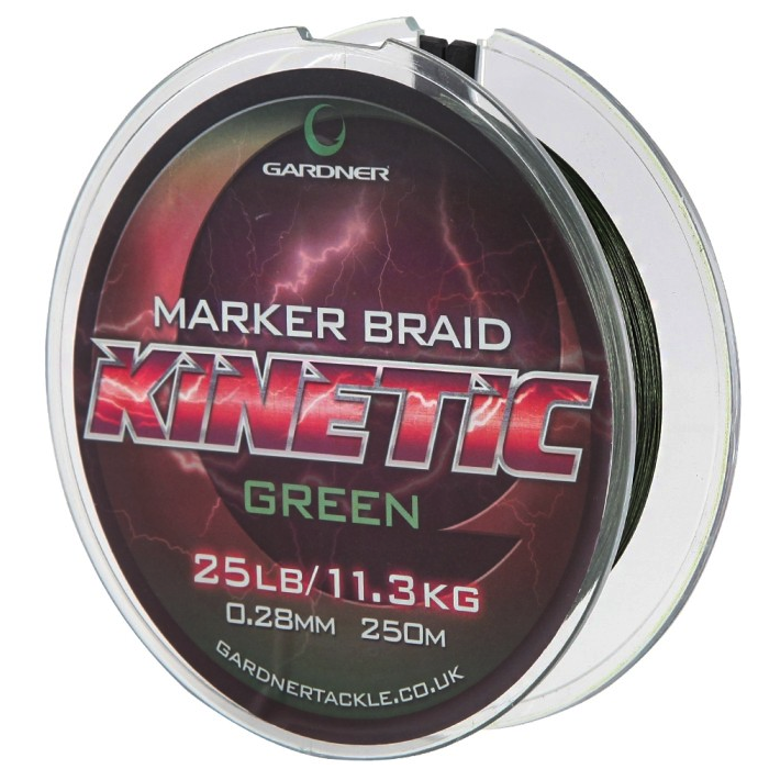 Gardner Kinetic Marker Braid Green 25LB 250m