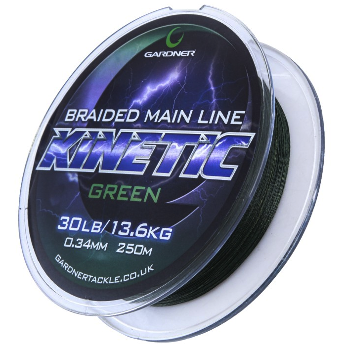 Gardner Kinetic Braided Mainline Green 30LB 600m
