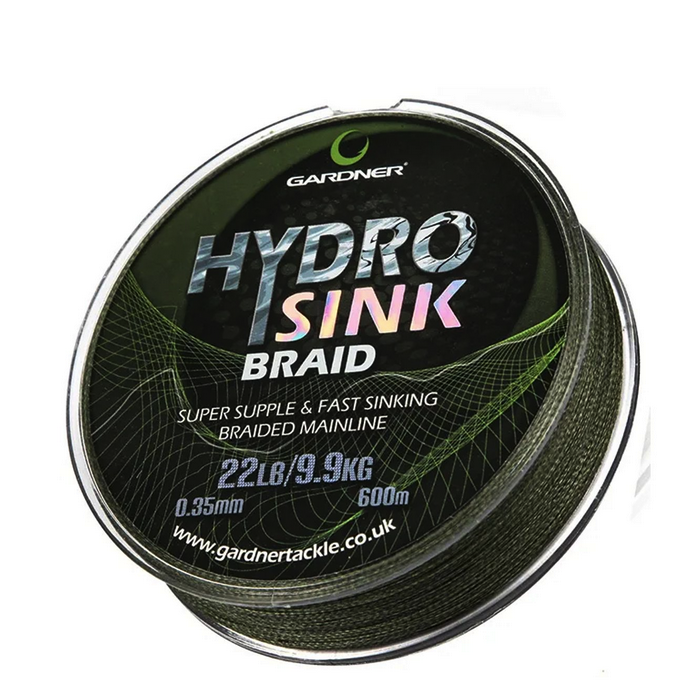 Gardner Hydro Sinking Braid 22LB 600m