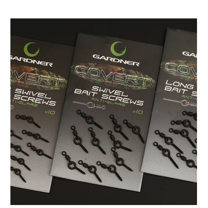 Gardner Covert Long Swivel Bait Screws Anti-glare
