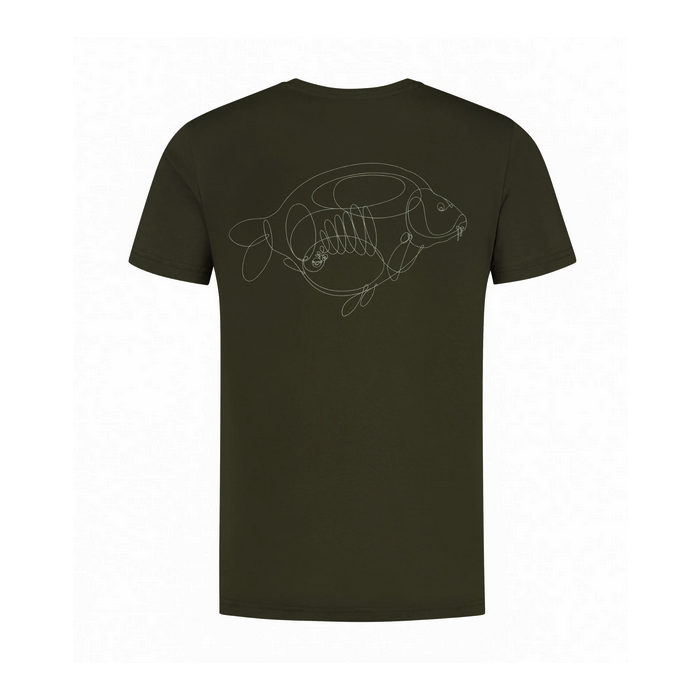 Korda One Liner Tee Khaki 