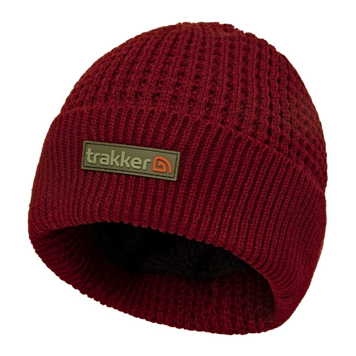 Trakker Plum Textured Beanie