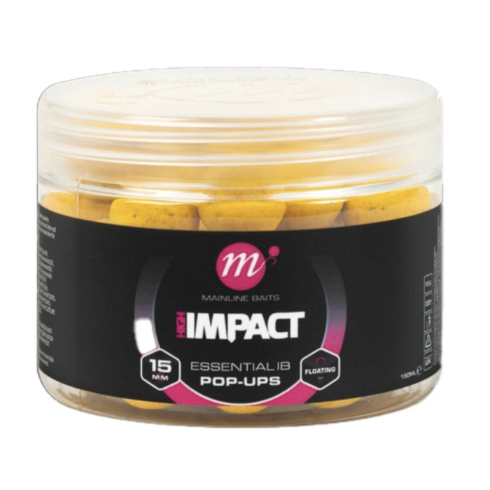 Mainline Baits High Impact Pop-Ups Essential Ib 15mm