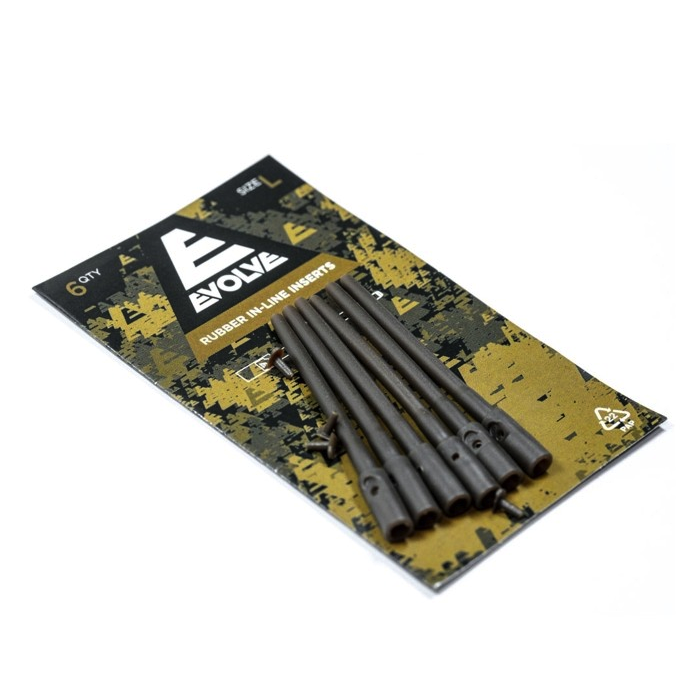 Evolve Tackle Long Rubber In-Line Inserts