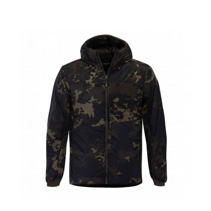 Korda Insulated Hooded Jacket Dark Kamo 