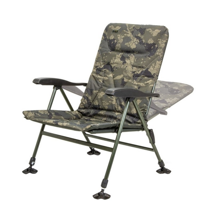 Solar Undercover Camo Reclining Fishing Chair – Comfortable & Durable Outdoor Chair