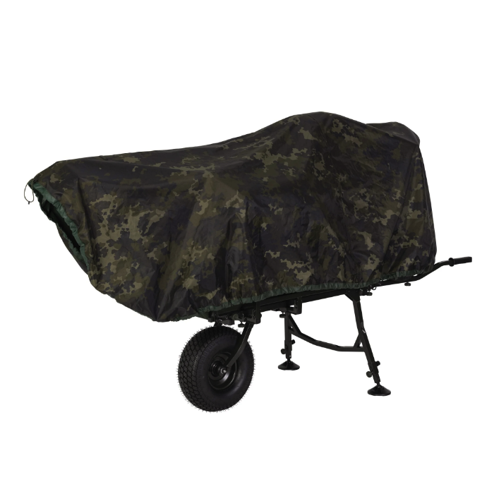 Carp Porter Barrow Cover Dark Kamo | Waterproof Carp Barrow Cover