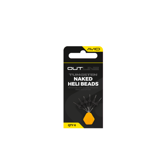 Avid Outline Tungsten Naked Heli Beads