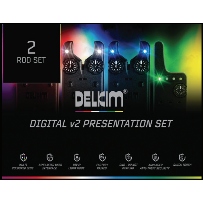 Delkim TXI-D V2 2 Rod Presentation Set