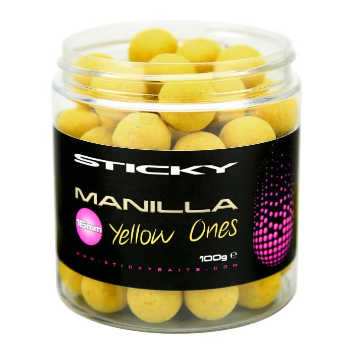 Sticky Baits Manilla Yellow Ones Pop-Ups 12mm