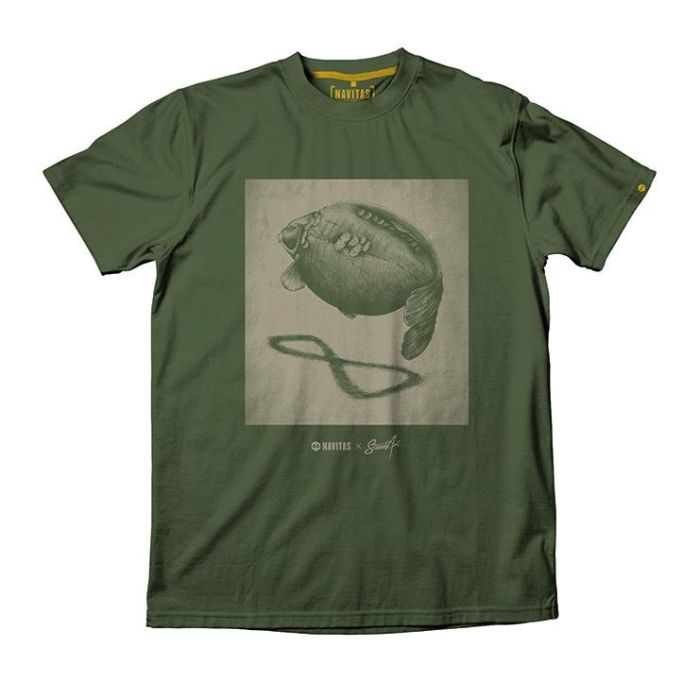 Navitas Stannart ANG Green Shadow Tee