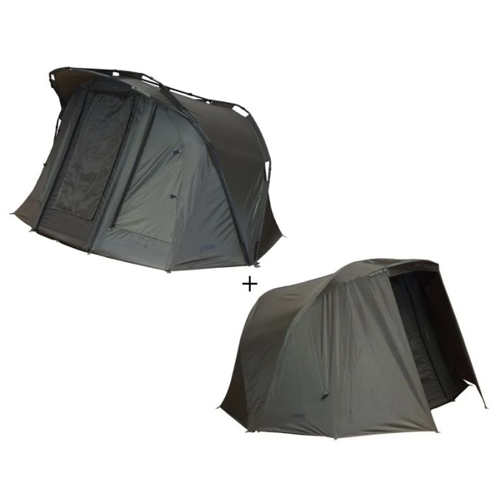 Sonik SK-Tek 1 Man Bivvy and Overwrap Bundle 