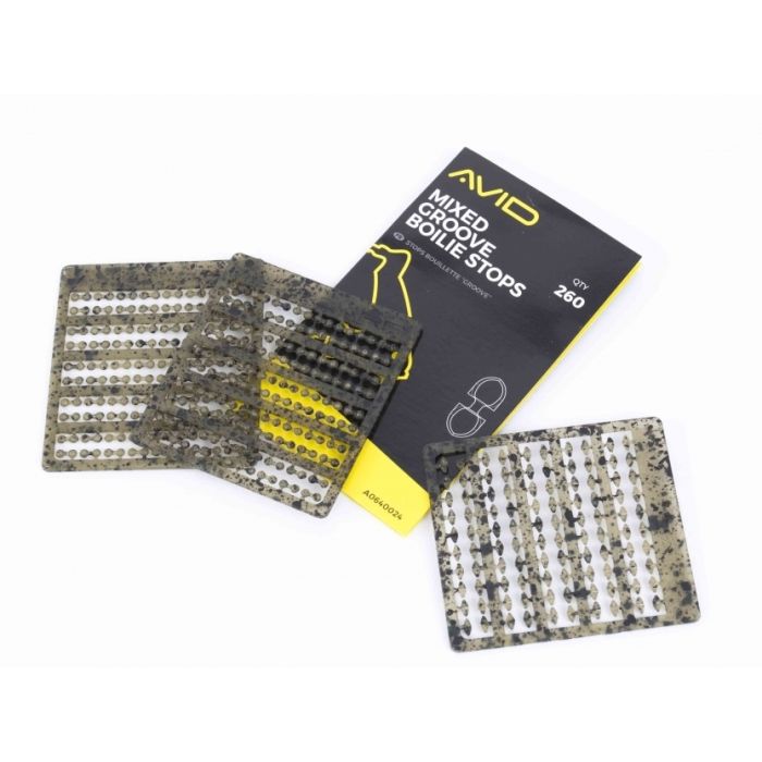 Avid Outline Mixed Groove Boilie Stops