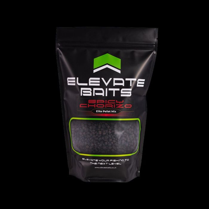Elevate Spicy Chorizo Pellet Mix 5kg | Carp Pellets UK