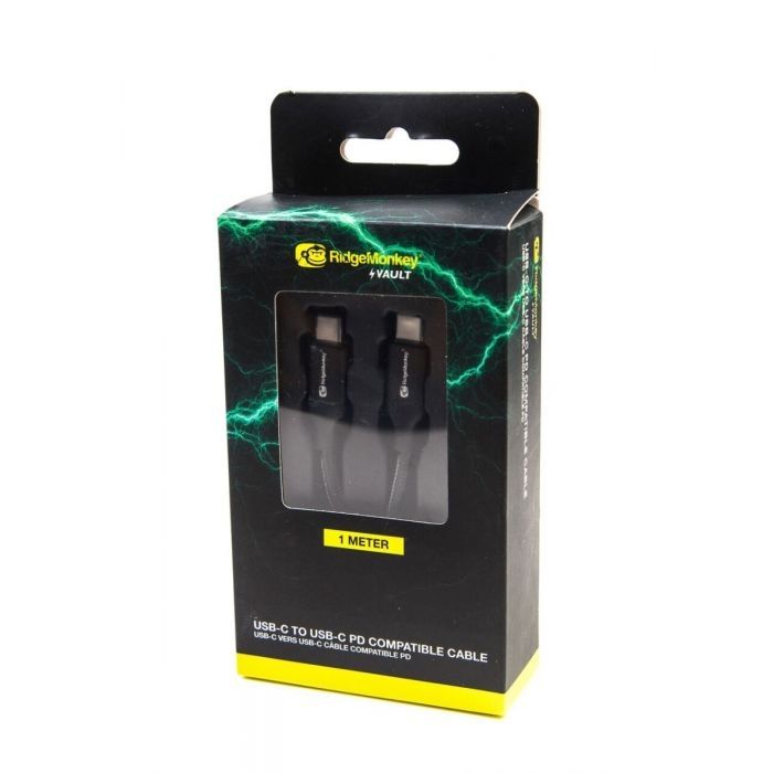 Ridgemonkey Vault USB-C To USB-C PD Compatible Cable