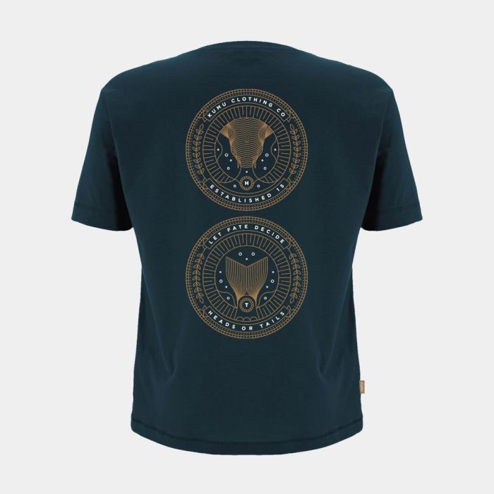 Kumu Heads Or Tails Tee