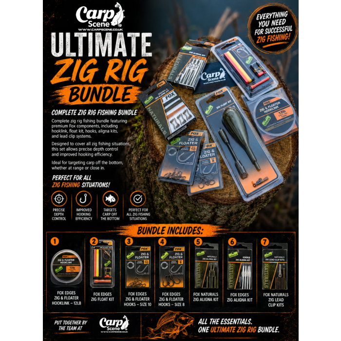 Carp Scene / Fox Ultimate Zig Rig Bundle