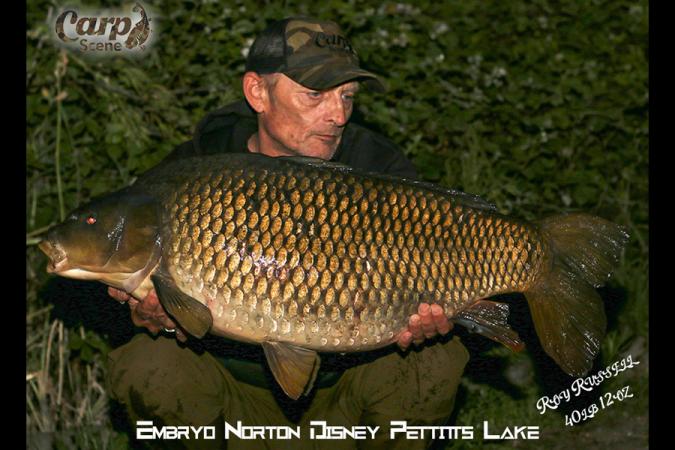Carp Scene Manager Roy Russell Checks in with this MASSIVE Pettitt's Common!
